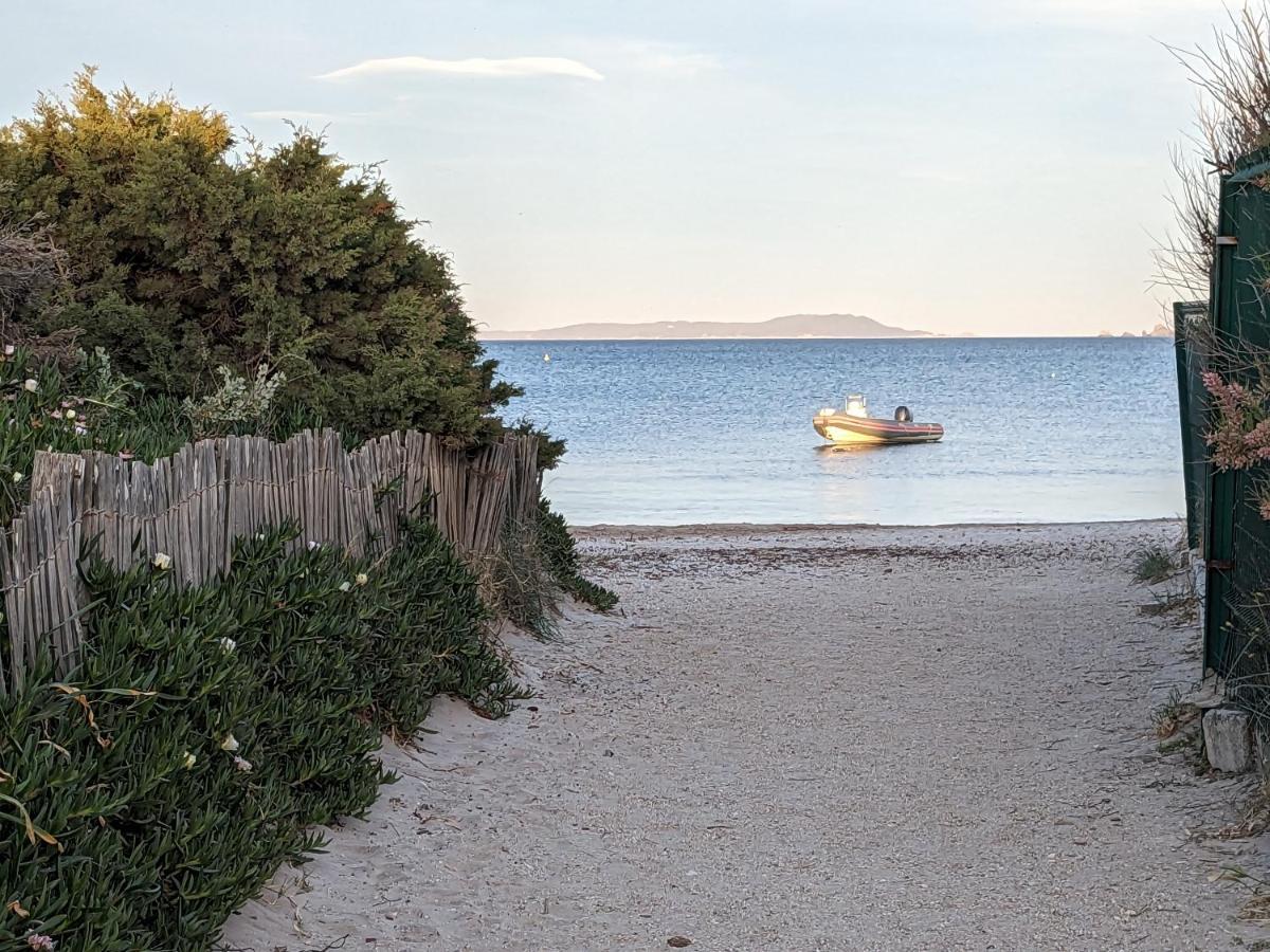L'Instant Mer - Bord De Mer - Studio Avec Grand Jardin A La Capte Hyères Eksteriør bilde